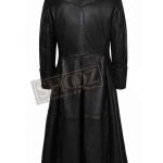 The Matrix Laurence Fishburne Leather Coat