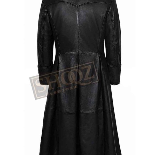 The Matrix Laurence Fishburne Leather Coat