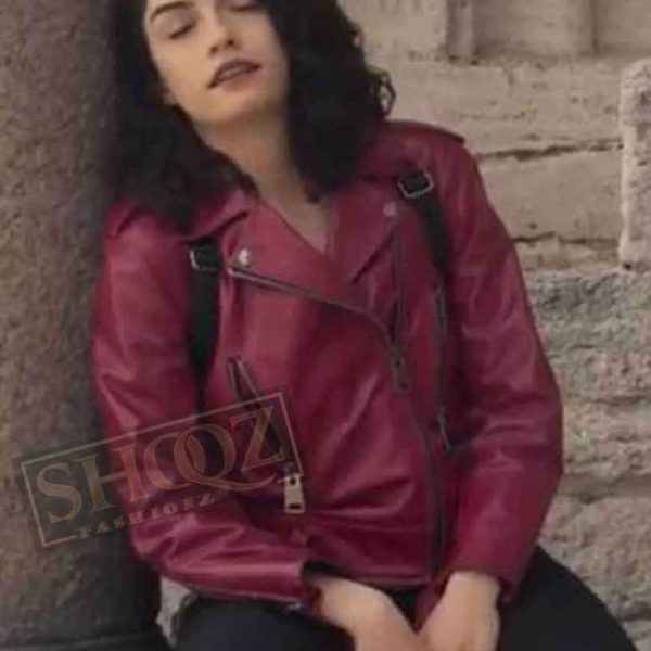 The Protector Hazar Erguclu Red Leather Jacket