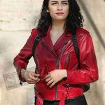 The Protector Hazar Erguclu Red Leather Jacket