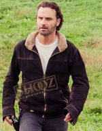 The Walking Dead Andrew Lincoln Brown Jacket
