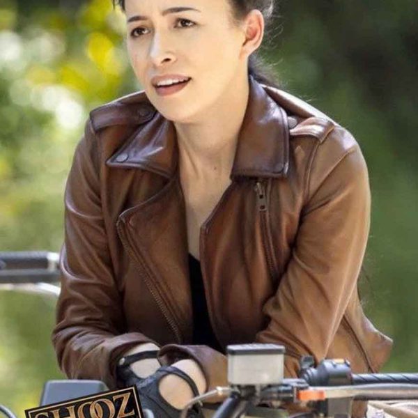The Walking Dead Christian Serratos (Rosita Espinosa) Leather Jacket
