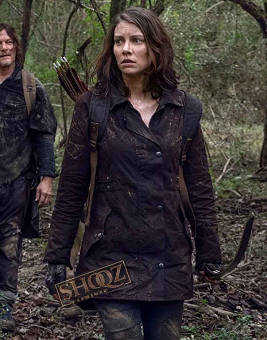 The Walking Dead (Maggie Rhee) Lauren Cohan Cotton jacket 1 The Walking Dead (Maggie Rhee) Lauren Cohan Cotton jacket