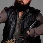 The Walking Dead Carlos Aviles Black Leather Vest
