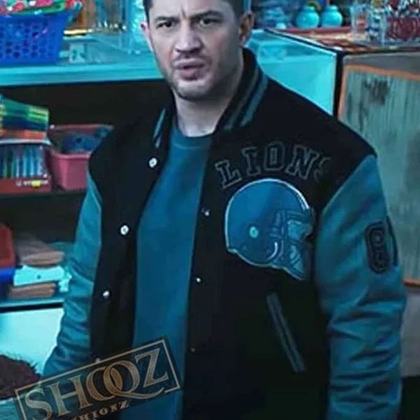 Venom 2 Tom Hardy (Eddie Brock) Detroit Lions Jacket