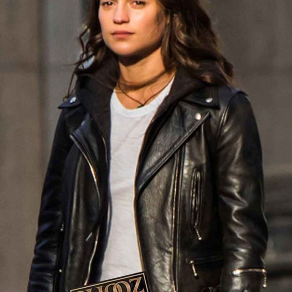 Tomb Raider Alicia Vikander (Lara Croft) Leather Jacket