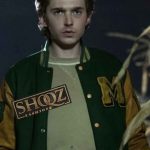 Scary Stories Austin Abrams Green Varslty Jacket