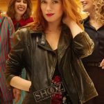 Valeria (Diana G?mez) Valeria Black Leather Jacket