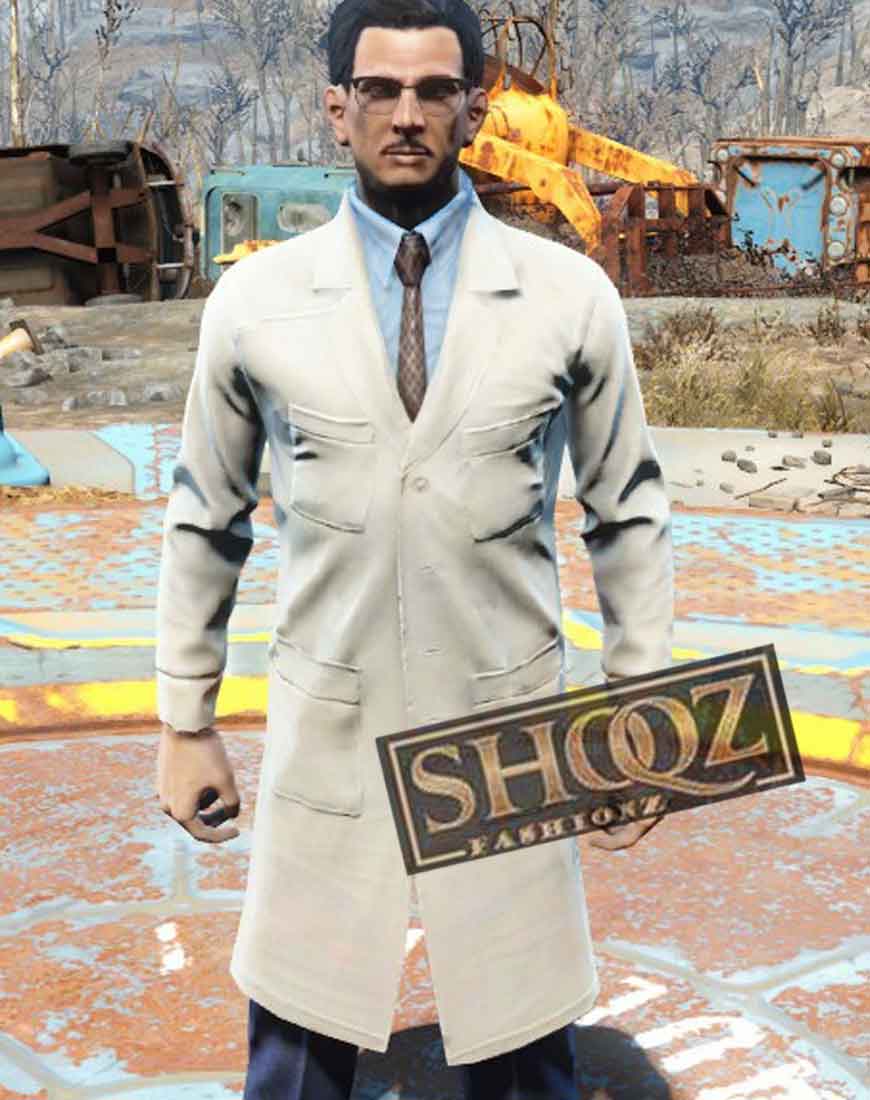 Fallout 4 Vault Tec Lab Long Coat 1 Fallout 4 Vault Tec Lab Long Coat