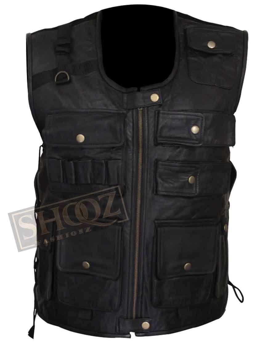 WWE Roman Reigns Leather Vest 1 WWE Roman Reigns Leather Vest