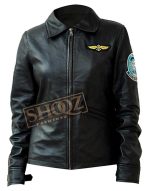 Top Gun Kelly Mcgillis Leather Jacket