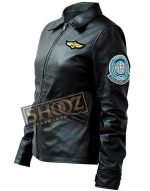 Top Gun Kelly Mcgillis Leather Jacket
