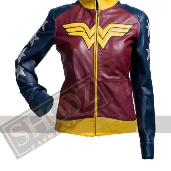 Wonder Woman Leather Jacket