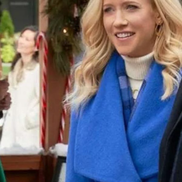 A NASHVILLE CHRISTMAS CAROL VIVIAN (JESSY SCHRAM) TRENCH COAT