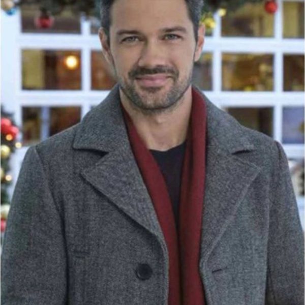 A Timeless Christmas Ryan Paevey (Charles Whitley) Grey Coat