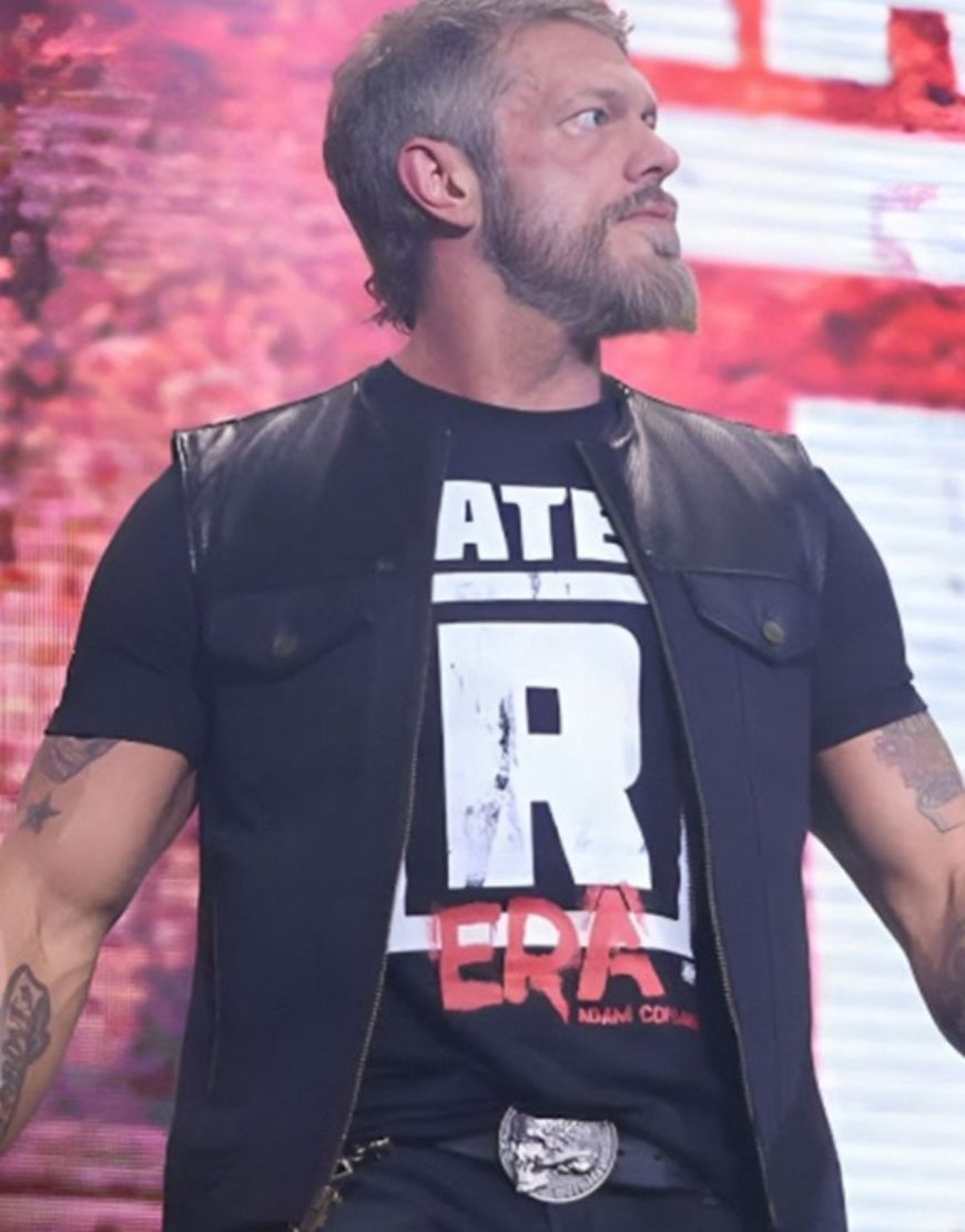 Adam Copeland AEW Collision 2023 Black Vest 1 Adam Copeland AEW Collision 2023 Black Vest
