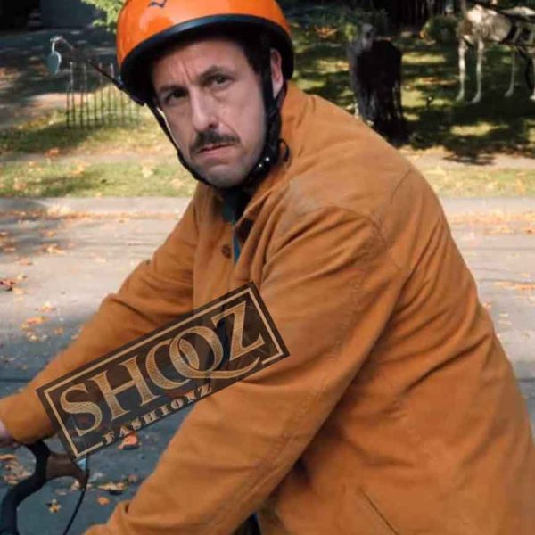 Hubie Halloween Hubie Dubois ( Adam Sandler ) Brown Jacket
