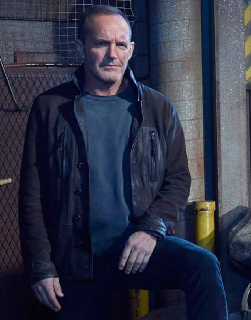 Agents Of Shield Clark Gregg Phil Coulson Suede Jacket 1 Agents Of Shield Clark Gregg Phil Coulson Suede Jacket