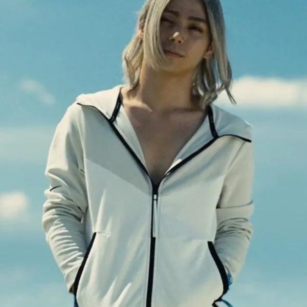 Alice in Borderland Shuntaro Chishiya White Hoodie
