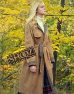 Elle Fanning All The Bright Places Violet Markey Coat