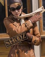 Damnation Amelia Davenport (Sarah Jones) Leather Coat