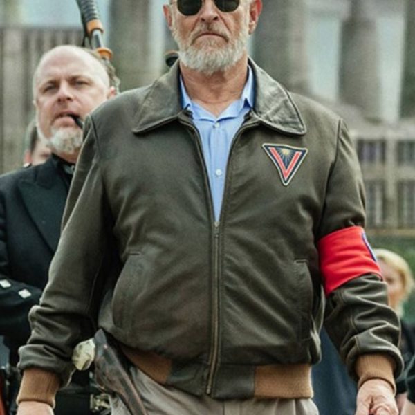 American Gods (Vulcan) Corbin Bernsen Leather Jacket