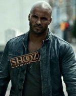 Ricky Whittle American Gods Shadow Moon Leather Jacket