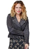 An Unexpected Christmas Bethany Joy Lenz Emily Suede Jacket