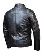 Alita Battle Keean Johnson Angel Hugo Leather Jacket