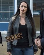Sara Tomko Resident Alien (Asta Twelvetrees) Black Leather Jacket