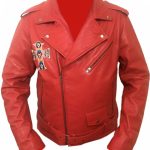 Axl Rose Red Leather Jacket