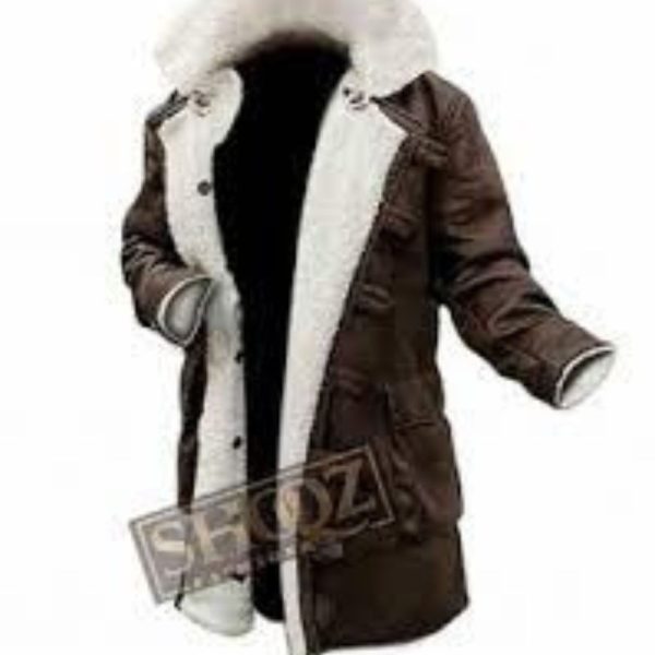 Bane Swedish Bomber Shearling Leather Jacket