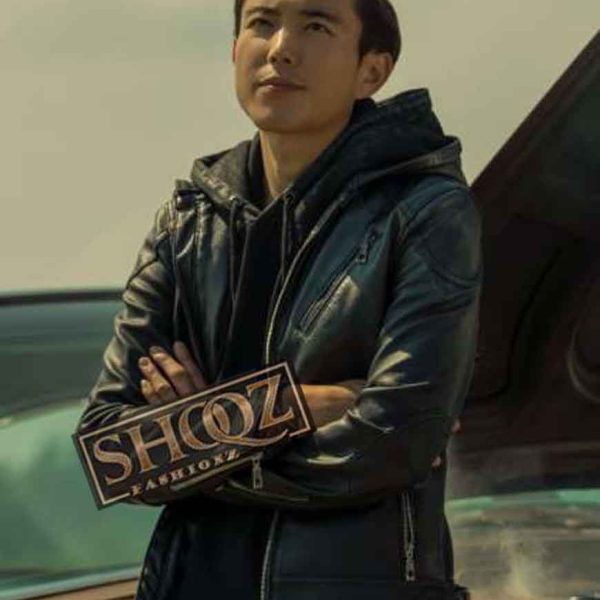 The Umbrella Academy Ben Black Leather Jacket