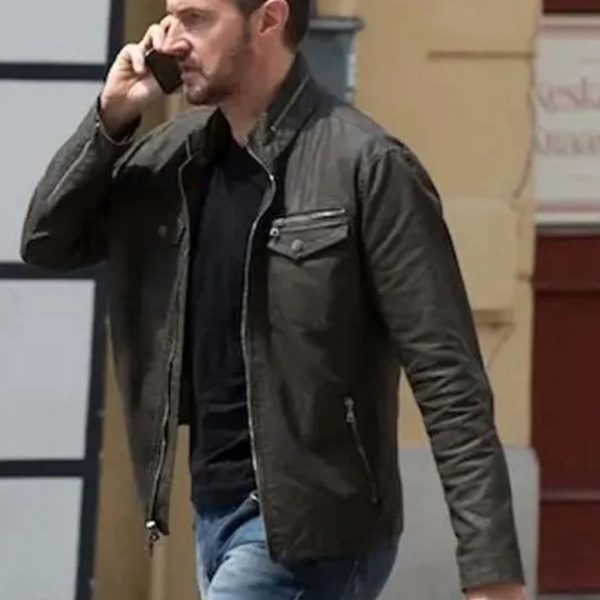 Berlin Station Richard Armitage Black Jacket