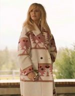Yellowstone Season 5 Kelly Reilly Beth Dutton Wool Coat