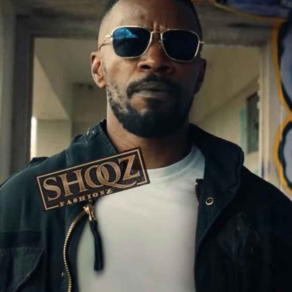 Jamie Foxx Project Power Art Black Jacket