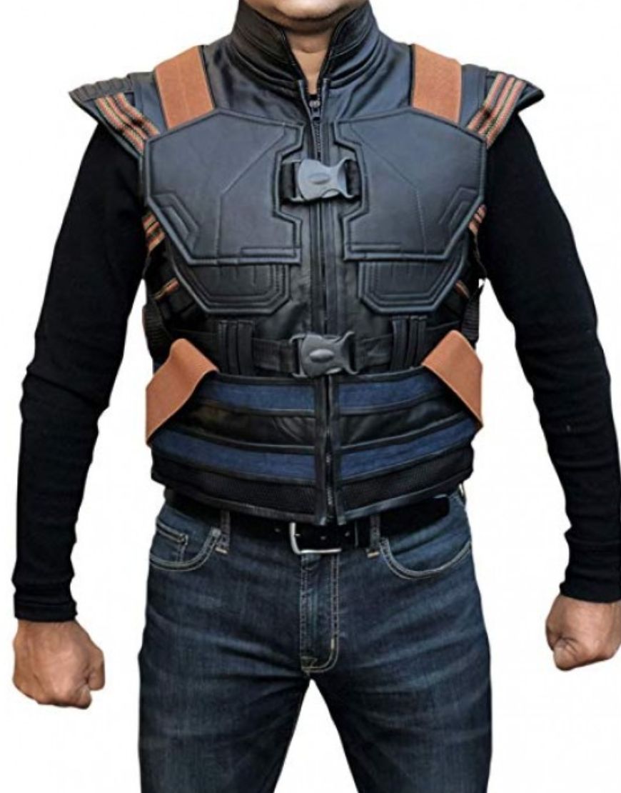 Black Panther Michael B Jordan Erik Killmonger Vest 1 Black Panther Michael B Jordan Erik Killmonger Vest
