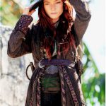 Black Sails Clara Paget Anne Bonny Trench Coat
