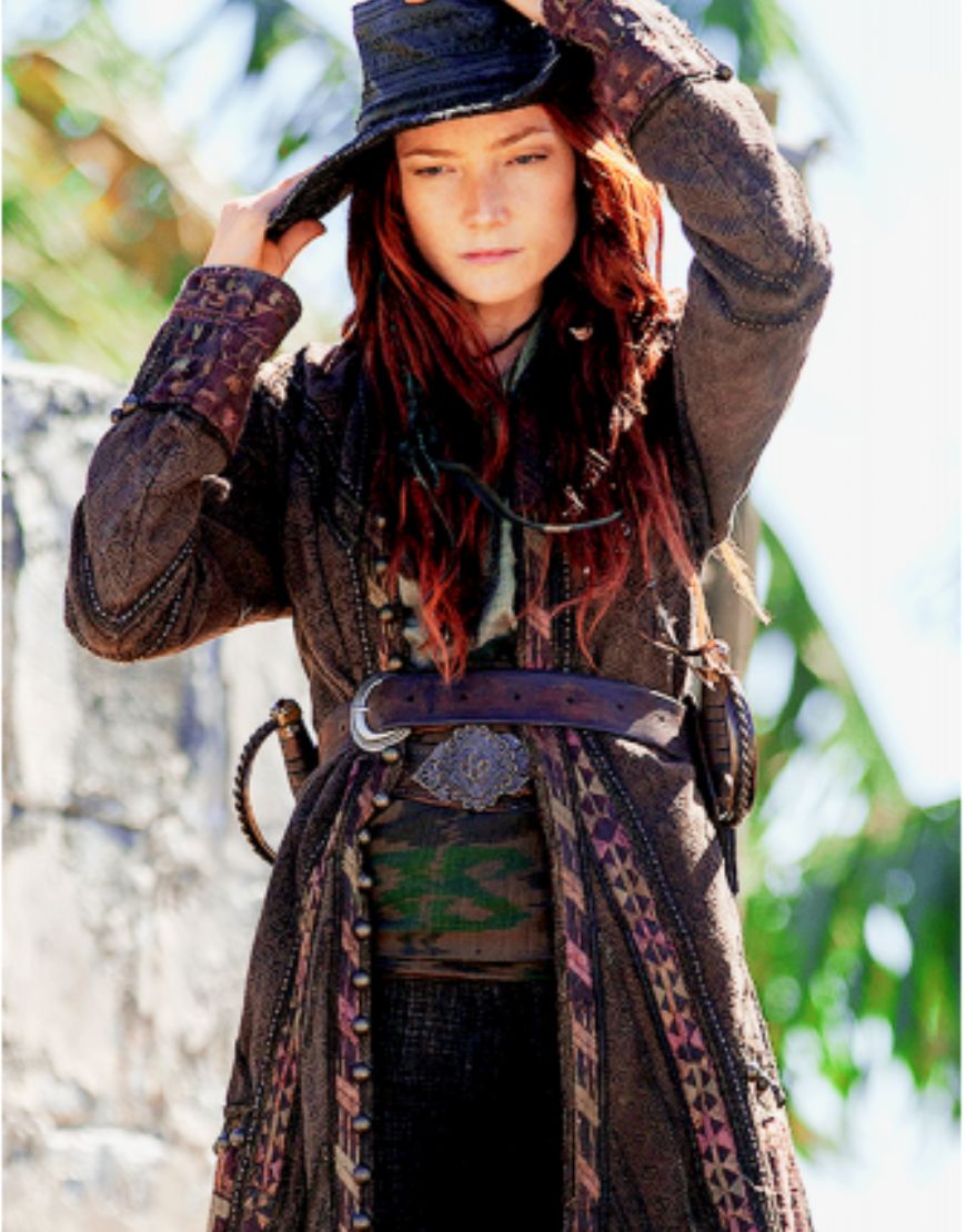 Black Sails Clara Paget Anne Bonny Trench Coat 1 Black Sails Clara Paget Anne Bonny Trench Coat