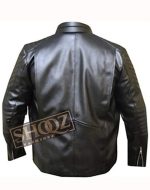 The Punisher Black Skull Biker Jacket