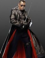 Blade Wesley Snipes Trench Black Jacket Costume
