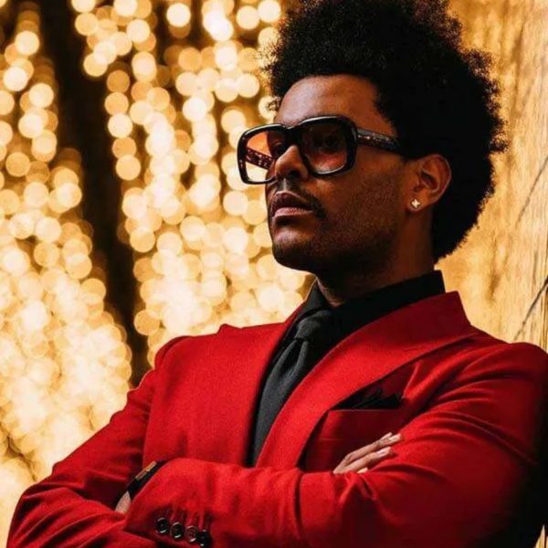 The Weeknd Blinding Lights Abel Makkonen Tesfaye Red Blazer
