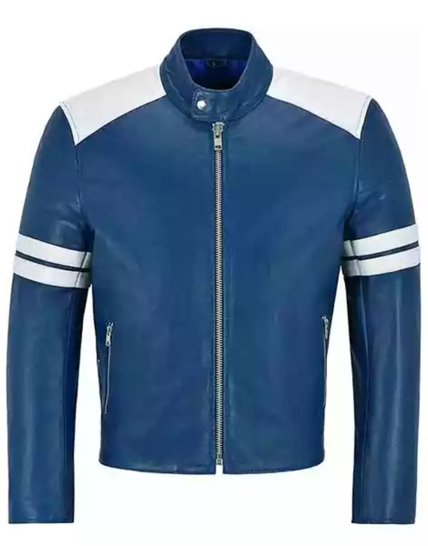 Blue And White Striped Jacket 1 Blue And White Striped Jacket