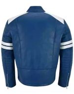 Blue And White Striped Jacket