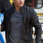 Aaron Cross Bourne Jeremy Renner Leather Jacket