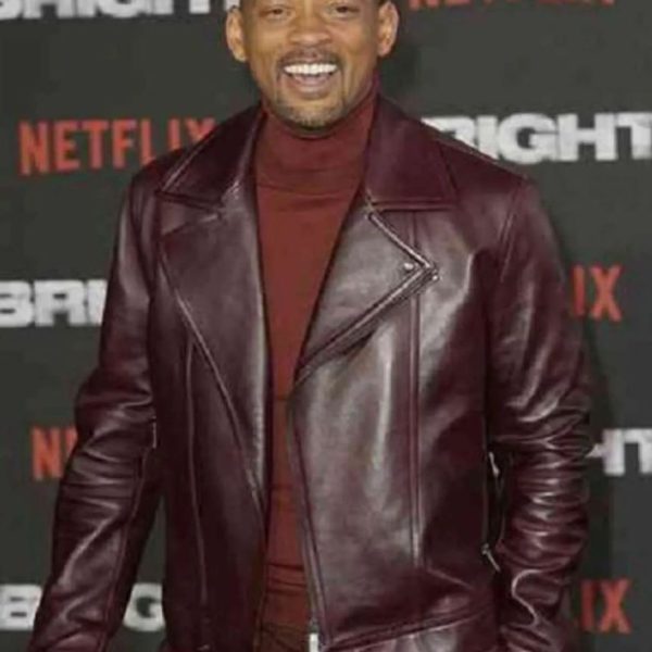 Bright Will Smith European Premiere Leather Jacket