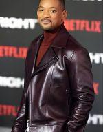 Bright Will Smith European Premiere Leather Jacket