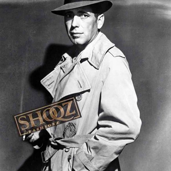 Humphrey Bogart Casablanca Rick Blaine Trench Coat