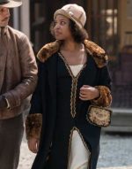 Damnation Chasten Harmon Bessie Louvin Fur Collar Coat