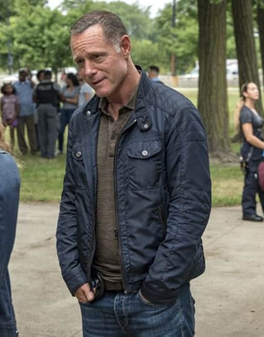 Chicago P Chicago P.D Jason Beghe Hank Voight Leather Jacket